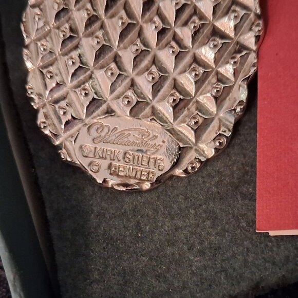 Lenox Kirk Stieff & VM Mix Lot Pineapple Christmas Ornaments Gold Plated Pewter - Picture 10 of 11